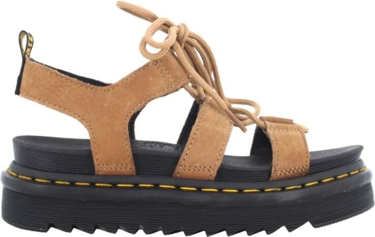 Dr. Martens Nartilla Sandalen voor dames Brown Dames