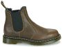 Dr. Martens 2976 leren chelseaboots grijsgroen - Thumbnail 1