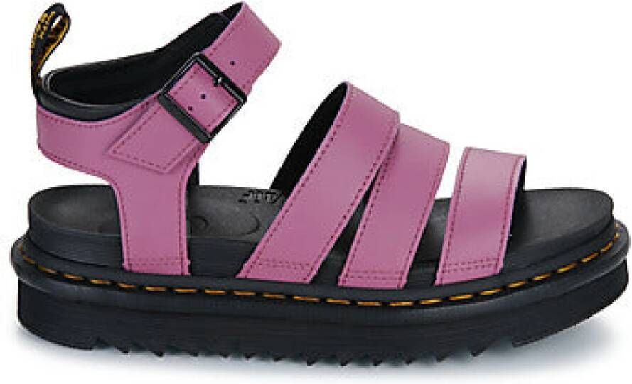 Dr. Martens Paarse Athena Viola Dames Sandalen Purple Dames