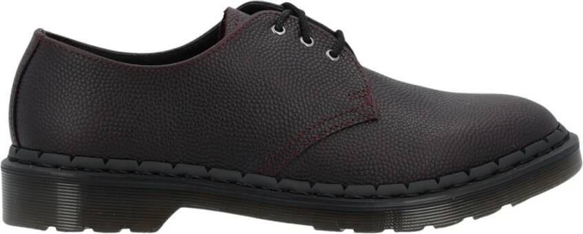 Dr. Martens Pebble Grain Bordeaux Leren Schoenen Brown Heren