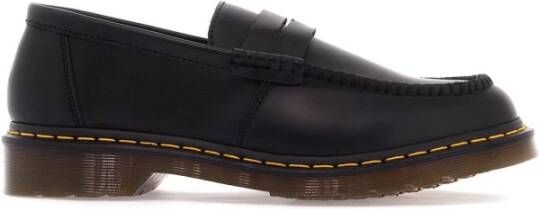 Dr. Martens Penton Mocassins van Glad Leer Black Heren