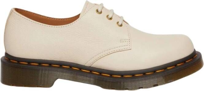 Dr. Martens Pergamijn Beige 1461 Leren Schoenen Beige Dames