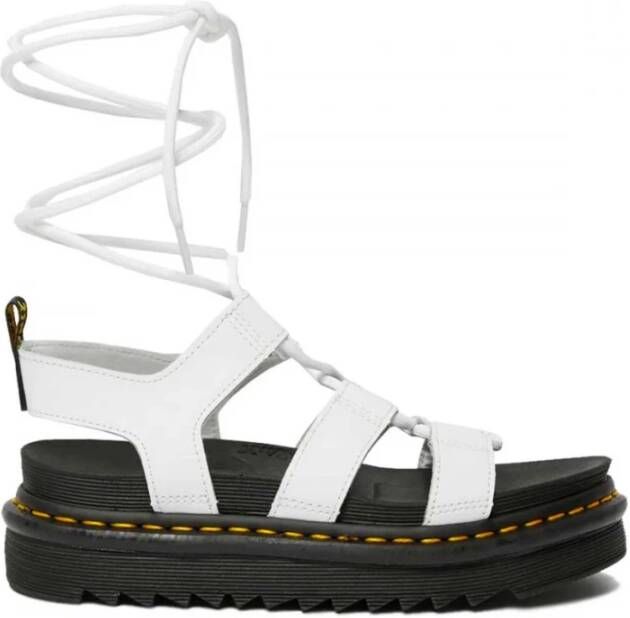 Dr. Martens Hydro Witleren Sandalen White Dames