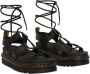 Dr. Martens Platte sandalen Zwart Dames - Thumbnail 1