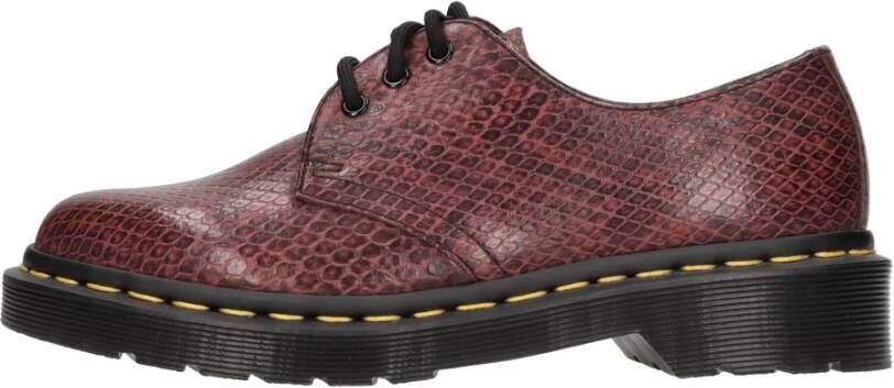 Dr. Martens Platte schoenen Rood Red Dames