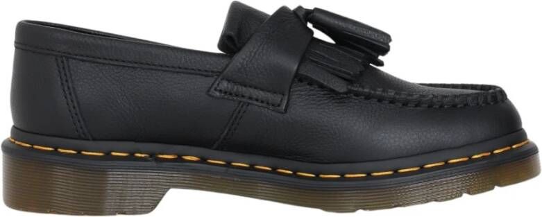 Dr. Martens Adrian Loafers met Virginia Leren Kwastjes Black Dames