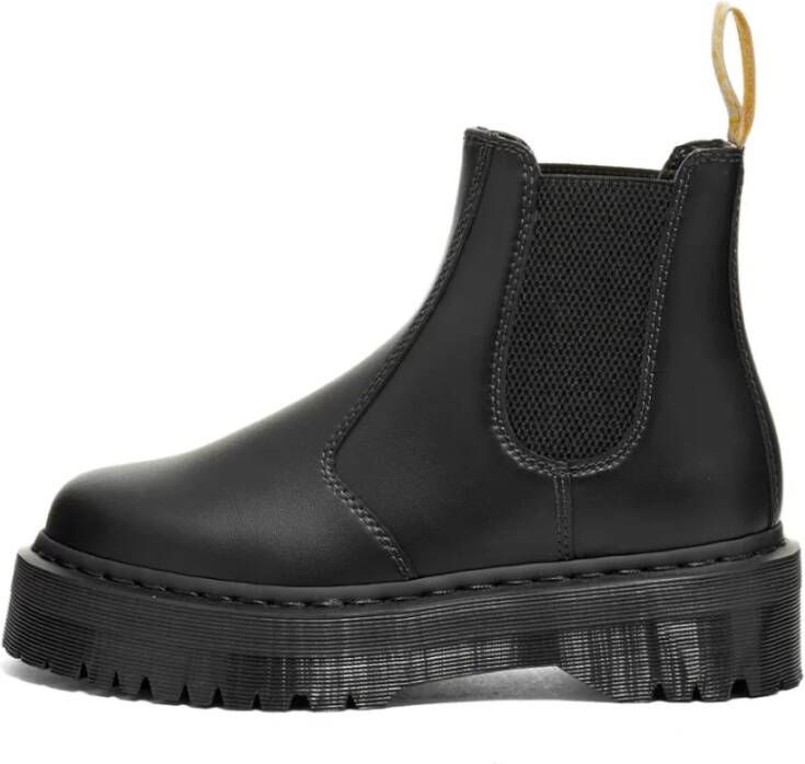 Dr. Martens Quad Mono Zwarte Laarzen Black Dames