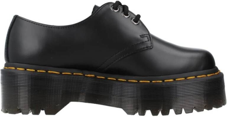 Dr. Martens Dr Martens 1461 Quad 3-eye Polished Smooth Schoenen Zwart Man