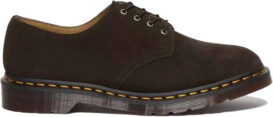 Dr. Martens Repello Calf Suede Veterschoen Brown Heren