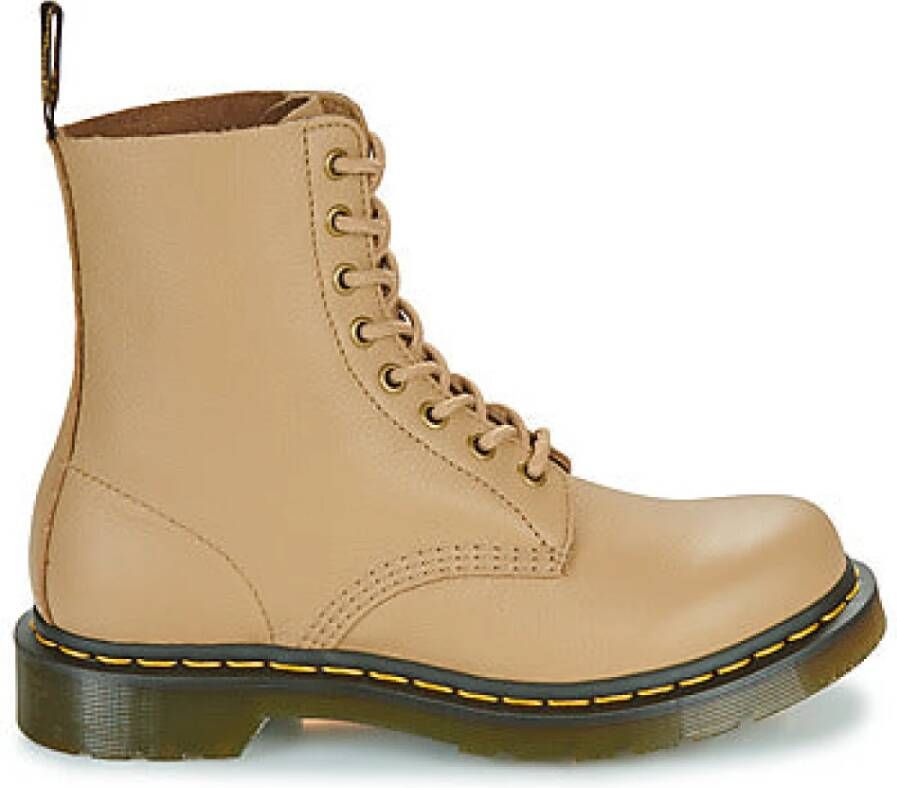 Dr. Martens Savannah Tan Virginia Beige Laarzen Beige Dames