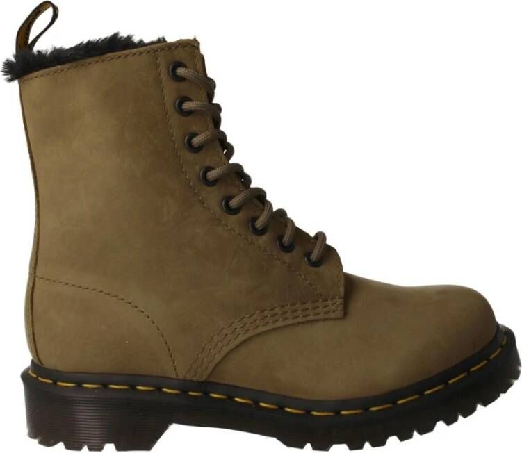 Dr. Martens Serena Olijfgroene Dameslaars Green Dames