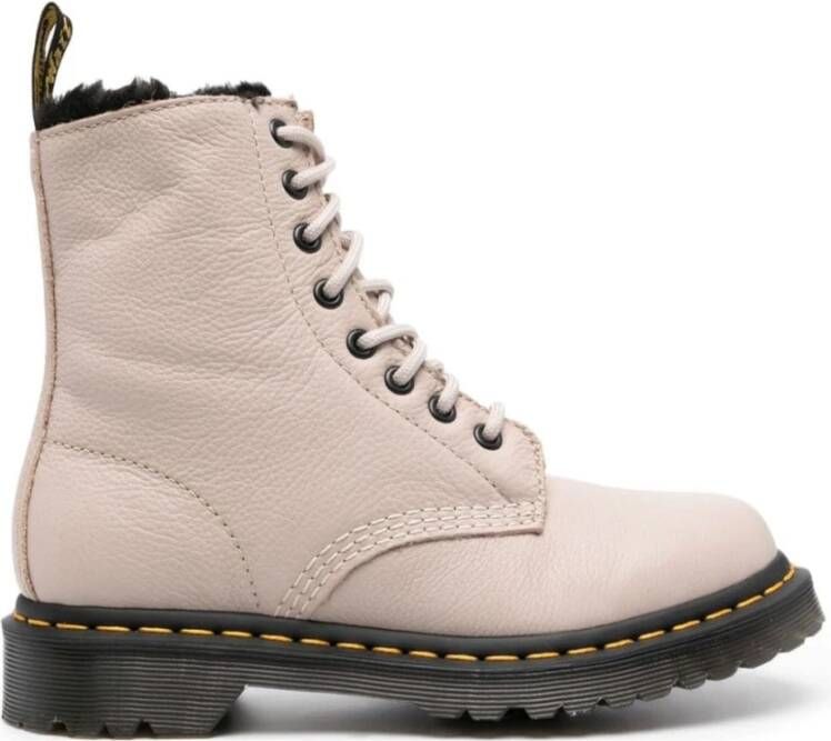 Dr. Martens Serena Virginia Beige Enkellaarsjes Beige Dames