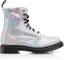 Dr. Martens Slangenprint Leren Schoenen Gray Dames - Thumbnail 2