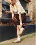 Dr. Martens Stijlvolle Adrian Loafers met Kwastjes Beige Dames - Thumbnail 2