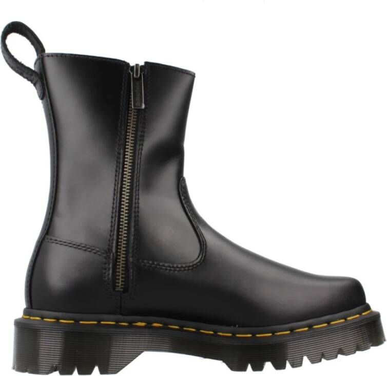 Dr. Martens Stijlvolle Enkellaarzen voor Vrouwen Black Dames