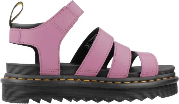 Dr. Martens Stijlvolle Platte Sandalen Blaire Pink Dames