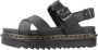 Dr. Martens Stijlvolle Platte Sandalen Voss II Black Dames - Thumbnail 1