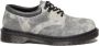 Dr. Martens Stonewashed Suede Casual Grijze Schoen Gray Heren - Thumbnail 1