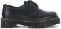 Dr. Martens 1461 Quad Smooth Leather Platform Schoenen Zwart Gepolijst Glad Black - Thumbnail 2