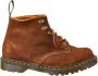 Dr. Martens Suède Veterschoenen met Geribbelde Zool Brown Heren - Thumbnail 5