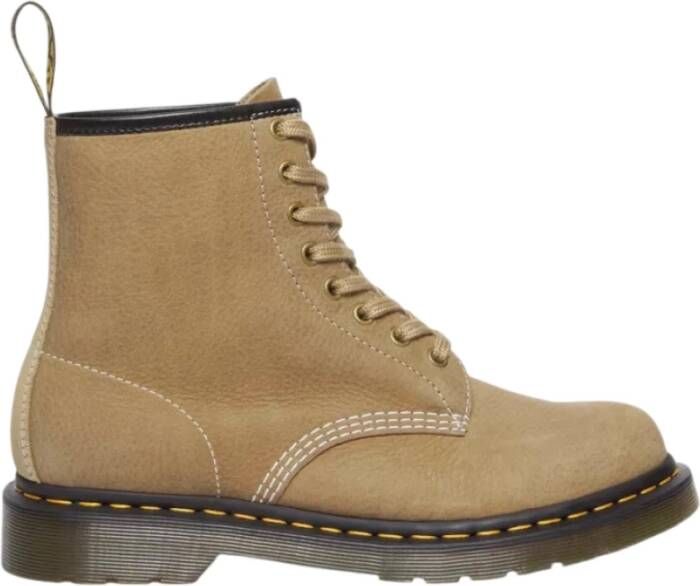 Dr. Martens 1460 Tumbled Nubuck + EH Suede Hoge schoenen beige