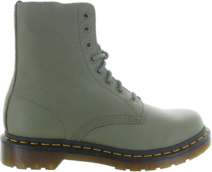 Dr. Martens Versleten Pascal Virginia Laarzen Green Dames