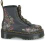 Dr. Martens Vervallen Rozen Klassieke Zwarte Enkellaarzen Black Dames - Thumbnail 1