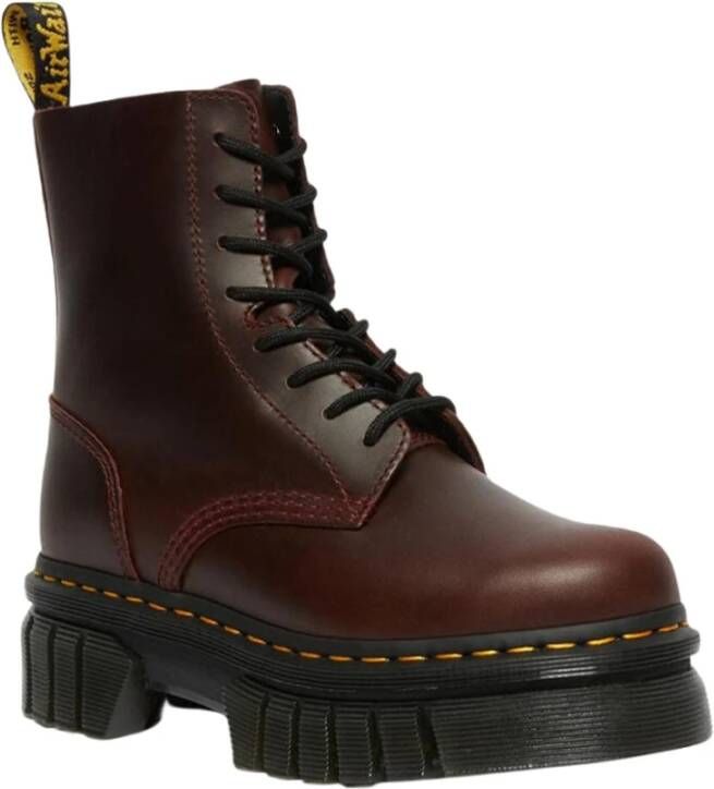 Dr. Martens Audrick 8i Bruine Hoge Laarzen Brown Dames