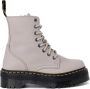 Dr. Martens Taupe Platform Veterschoenen voor Dames Beige Dames - Thumbnail 1