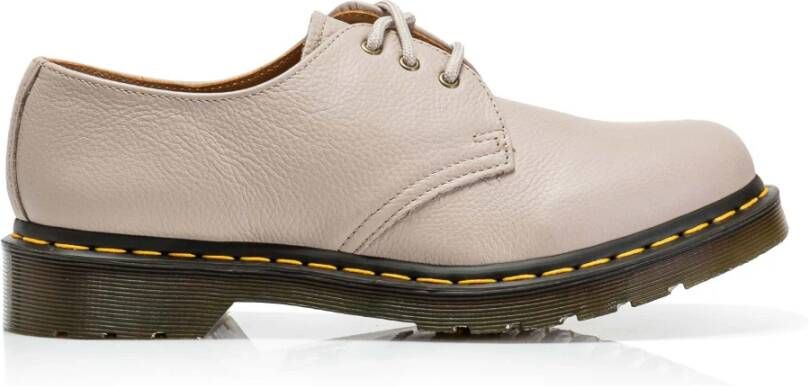 Dr. Martens Beige Derby Schoenen voor Vrouwen Pink Dames