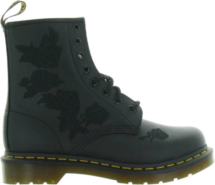 Dr. Martens Vonda Leren Enkellaarzen Black Dames