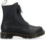 Dr martens Dr. Martens 1460 Pascal front zipper Zwart Leer Biker boots Dames - Thumbnail 18