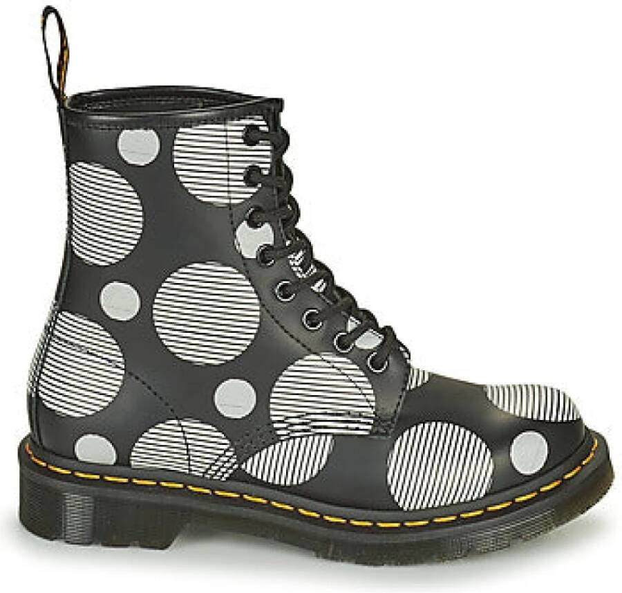 Dr. Martens Witte Enkellaarzen 1460 Vrouwen Multicolor Dames