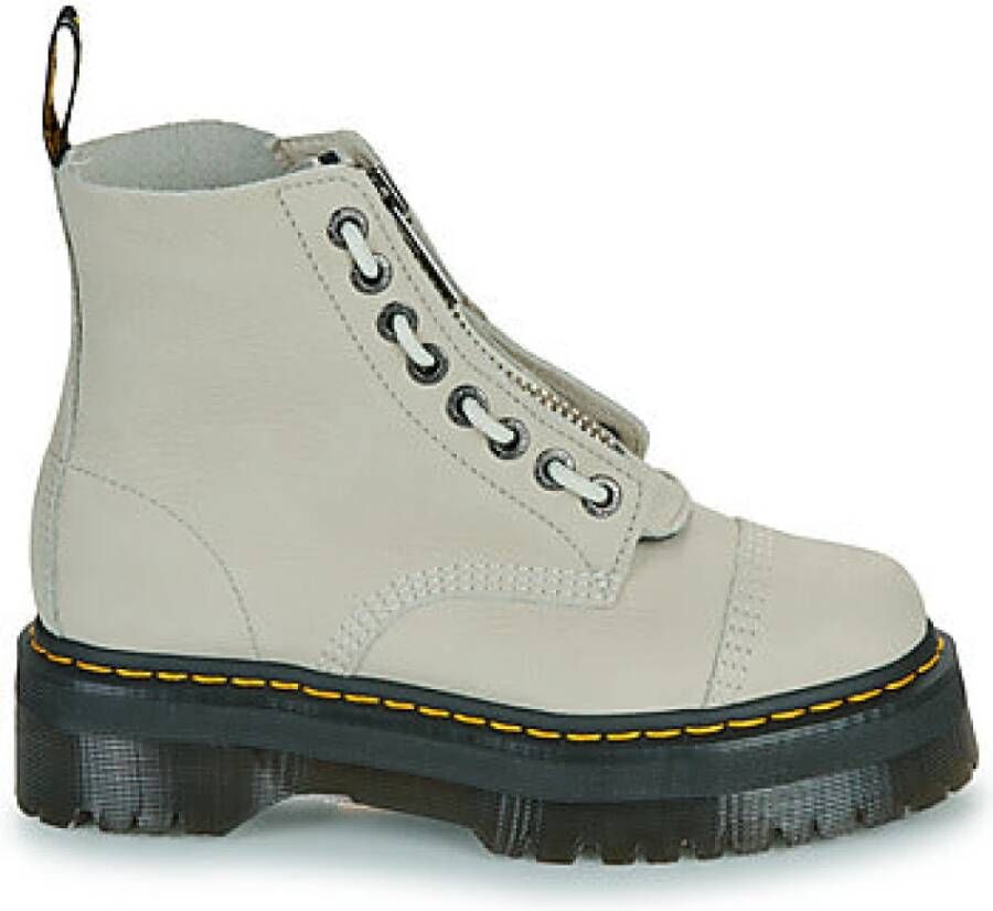 Dr. Martens Witte enkellaarzen Sinclair stijl White Dames