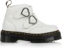 Dr. Martens Witte Leren Plateau Schoenen White Dames - Thumbnail 1