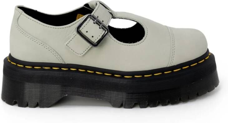 Dr. Martens Witte Platform Mary Jane Schoenen Vrouwen Green Dames