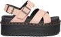 Dr. Martens Zebrilus Plateau Sandalen Pink Dames - Thumbnail 1