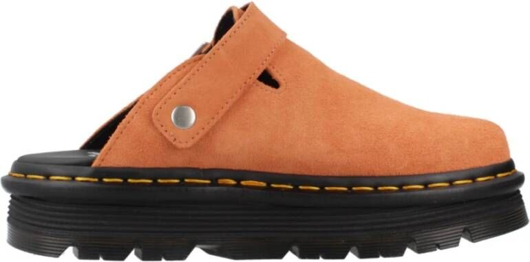 Dr. Martens Zebzab Mule Schoenen Orange Dames