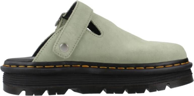 Dr. Martens Zebzab Mules voor Vrouwen Green Dames