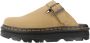 Dr. Martens Zebzag Mule E H Suede Sandalen beige zwart - Thumbnail 1