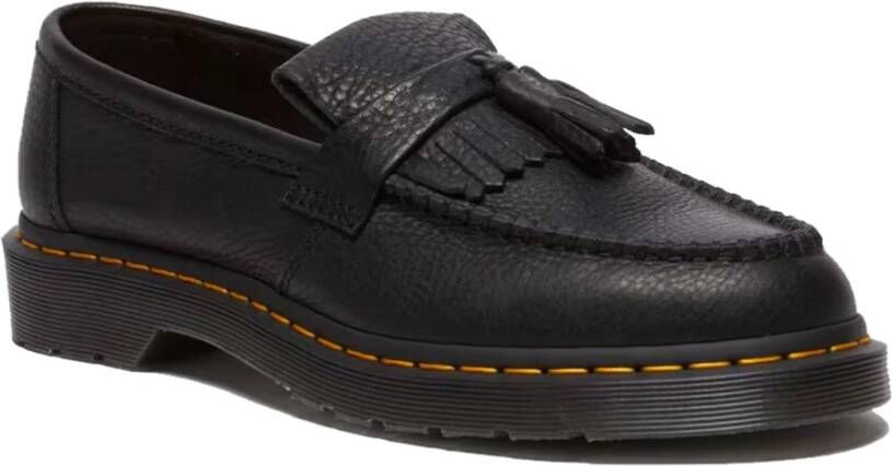 Dr. Martens Zwarte Adrian Leren Schoenen Black Heren