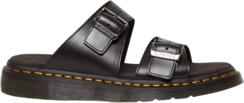 Dr. Martens Zwarte Aniline Josef Laarzen Black Dames