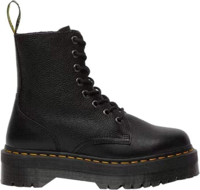 Dr. Martens Zwarte Enkellaars Iconische Stijl Black Dames