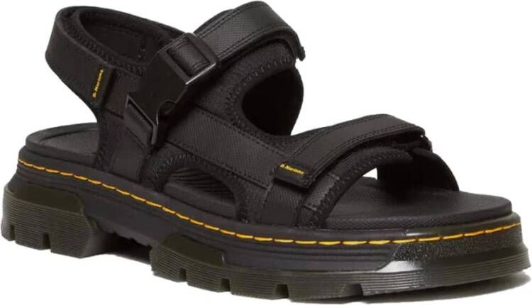 Dr. Martens Zwarte Forster Stijlvolle Schoenen Black Heren