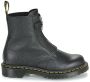 Dr martens Dr. Martens 1460 Pascal front zipper Zwart Leer Biker boots Dames - Thumbnail 14