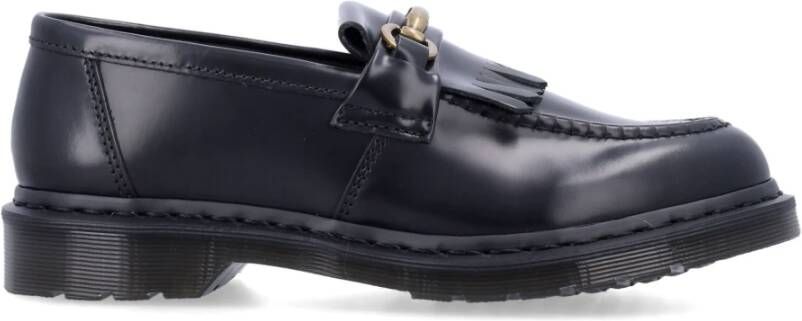 Dr. Martens Zwarte Gesloten Loafers met Messingdetails Black Heren