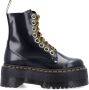 Dr. Martens Zwarte Gesloten Plateauboots Black Dames - Thumbnail 1