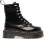 Dr. Martens Zwarte Jadon HDW II Leren Enkellaarzen Zwart Dames - Thumbnail 1