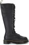 Dr. Martens Zwarte leren Bex 1B60 laarzen Black Dames - Thumbnail 1