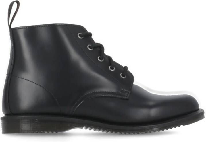 Dr. Martens Zwarte Leren Enkellaarzen Black Heren